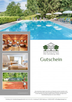 ein Flyer mit einem Bild eines Hauses und einem Barcode